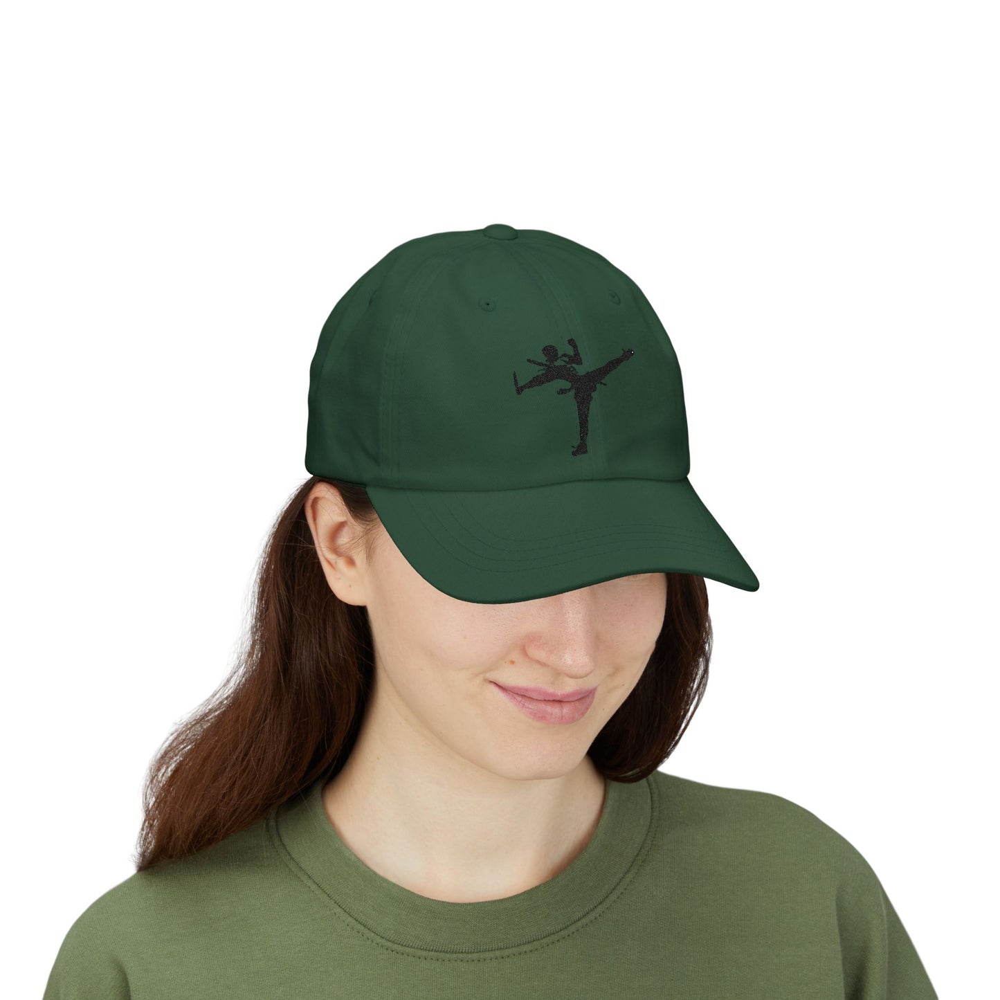 Classic Dad Cap with Dancer Design – Casual Hat for Dance Lovers, Perfect Gift for Dancers, Birthdays, and Celebrations