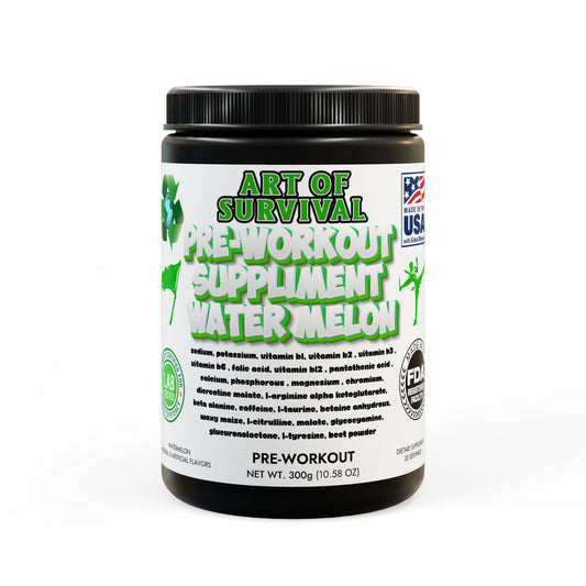 Pre-Workout Supplement, Watermelon (300g, 10.58oz)