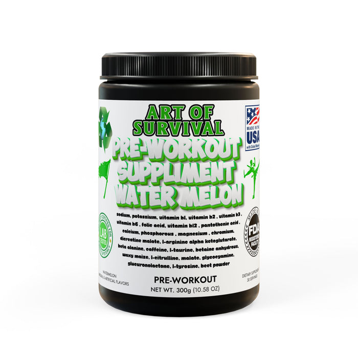 Pre-Workout Supplement, Watermelon (300g, 10.58oz)