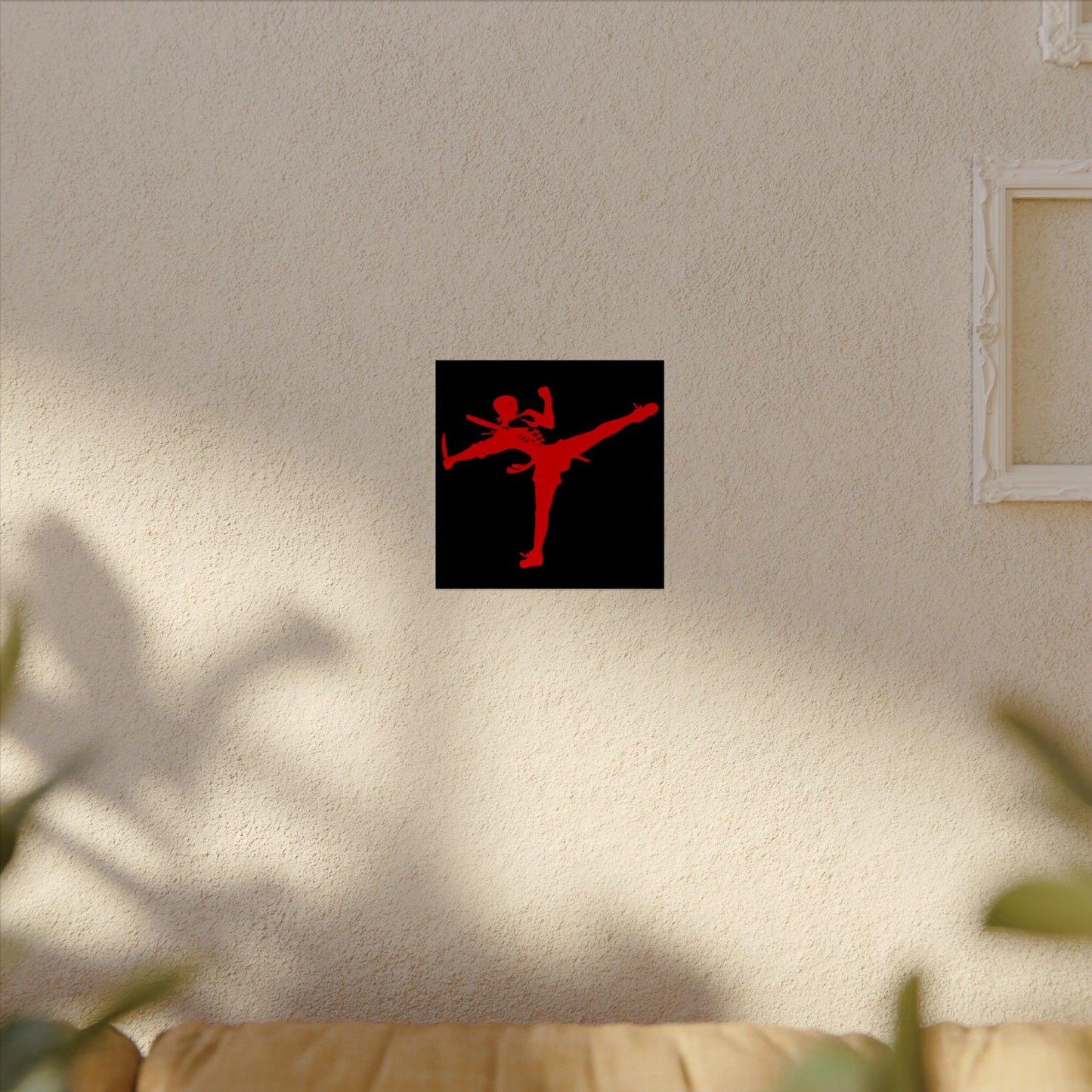 Art of Survival "Ninja-man" Textured Watercolor Matte Posters