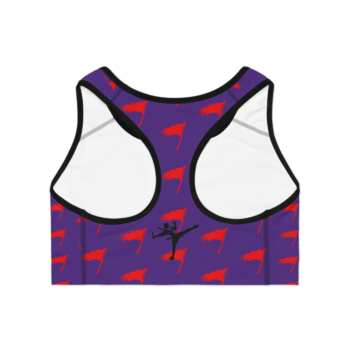 Sports Bra - The Art of Survival- Flag (All Over) Logo - Fitness - Brand