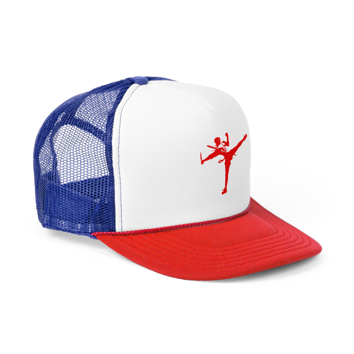 Stylish Trucker Cap with Red Dancer Graphic - Perfect for Dance Lovers & Active Lifestyle