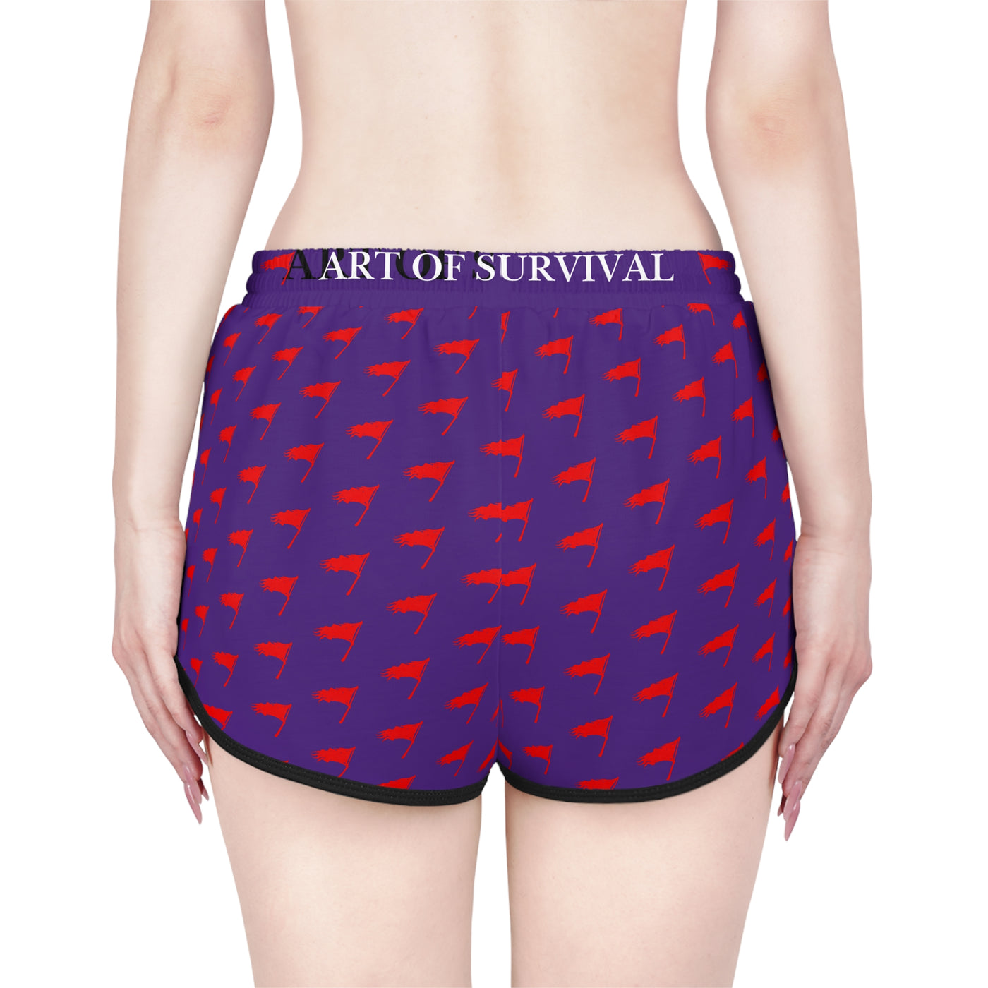 The Art of Survival- Flag (All Over) Logo - Fitness - Shorts