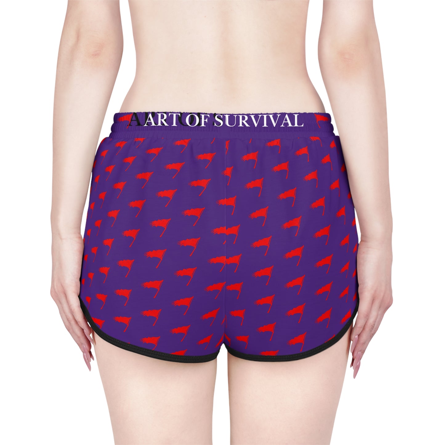 The Art of Survival- Flag (All Over) Logo - Fitness - Shorts