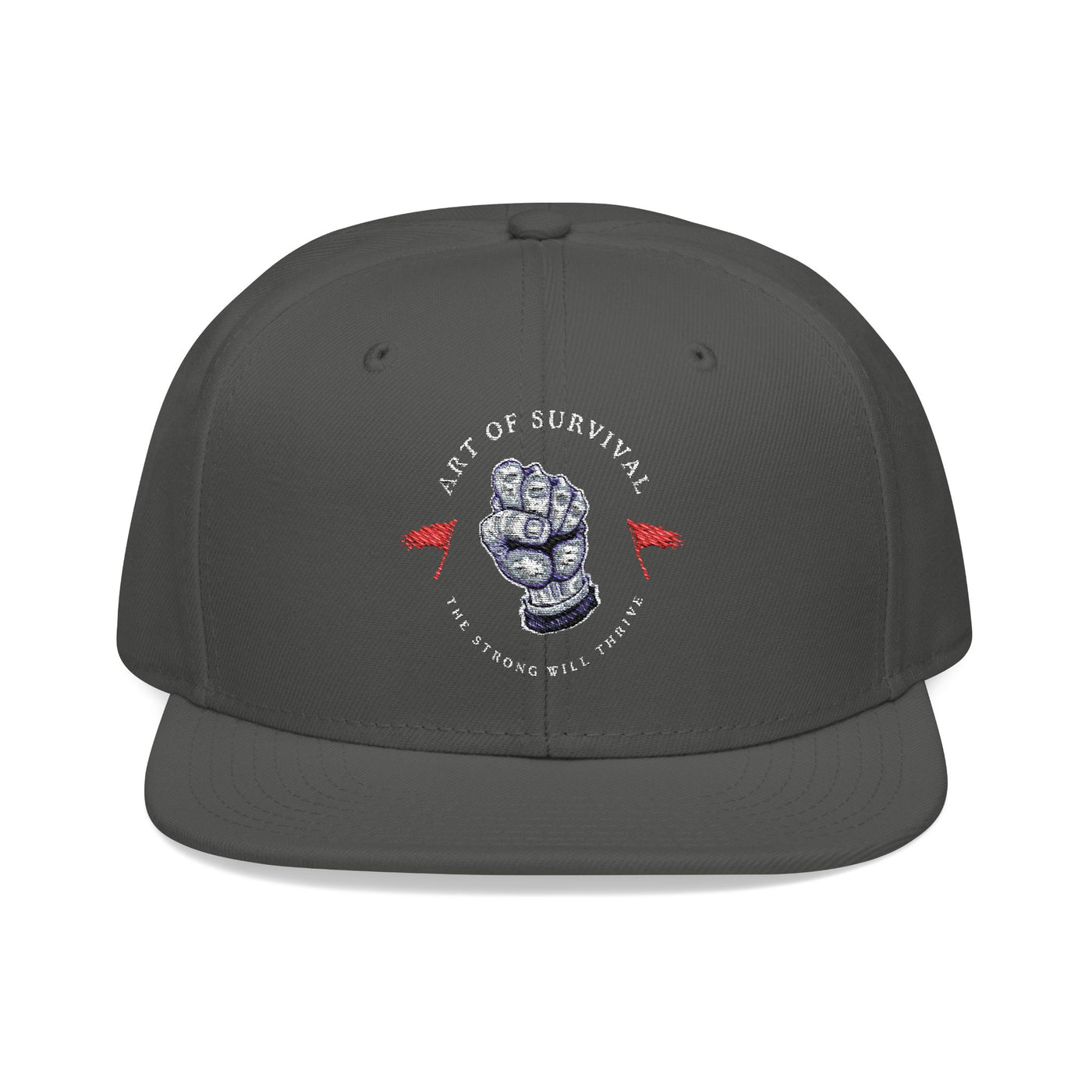 Snapback Cap - The Art of Survival Martial Arts Logo - Health & Fitness Lifestyle Brand