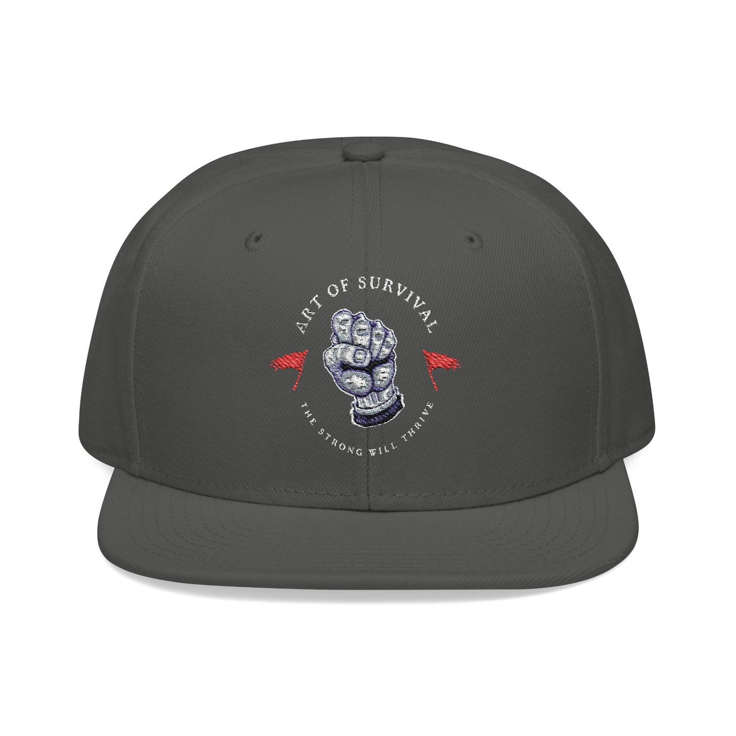 Snapback Cap - The Art of Survival Martial Arts Logo - Health & Fitness Lifestyle Brand
