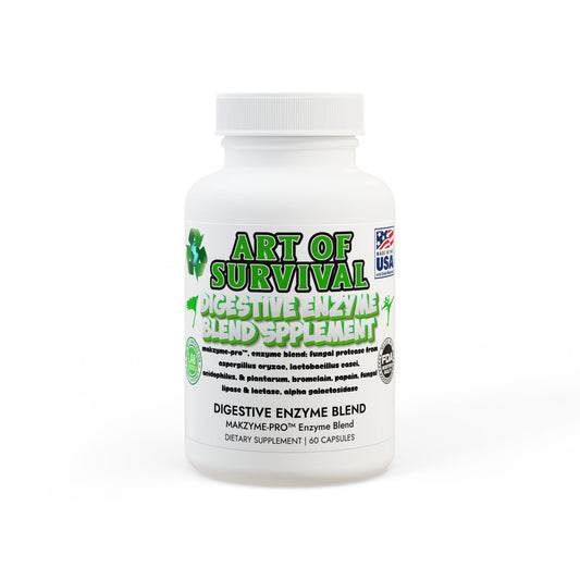 Digestive Enzyme Blend Supplement (60 Capsules)