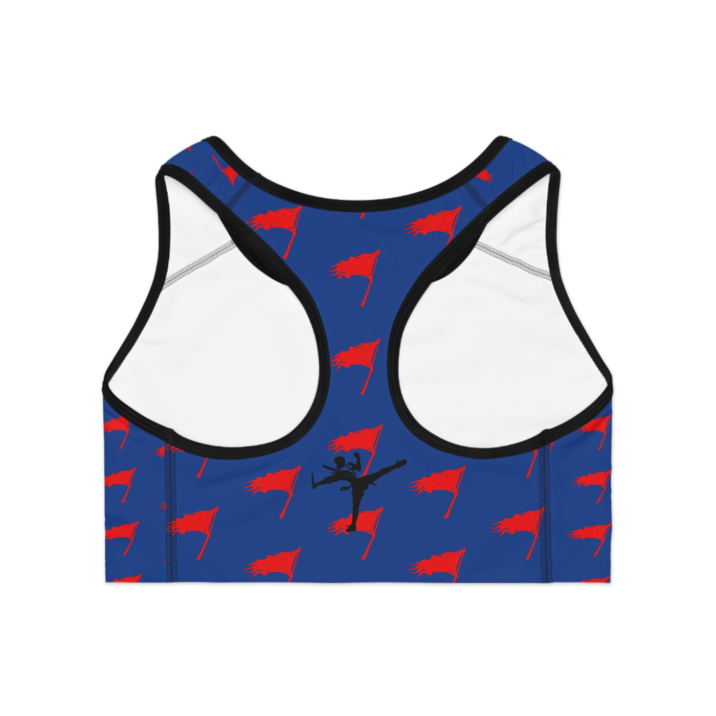 Sports Bra - The Art of Survival- Flag (All Over) Logo - Fitness - Brand