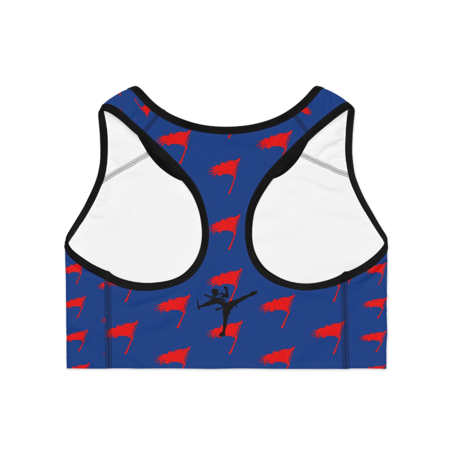 Sports Bra - The Art of Survival- Flag (All Over) Logo - Fitness - Brand