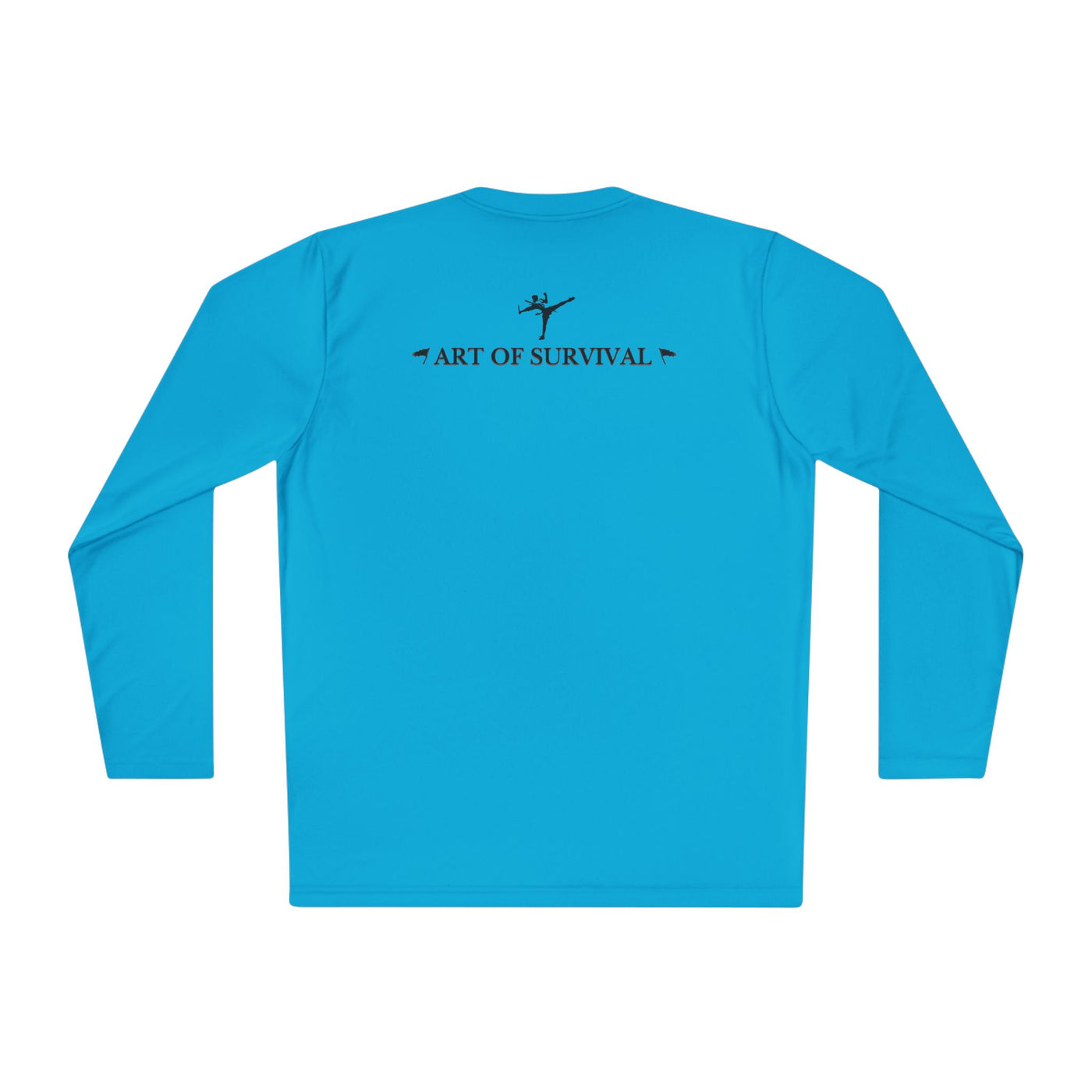 Long Sleeve Tee - "The Art of Survival" Fitness - Martial Arts - Activewear - Fist Design