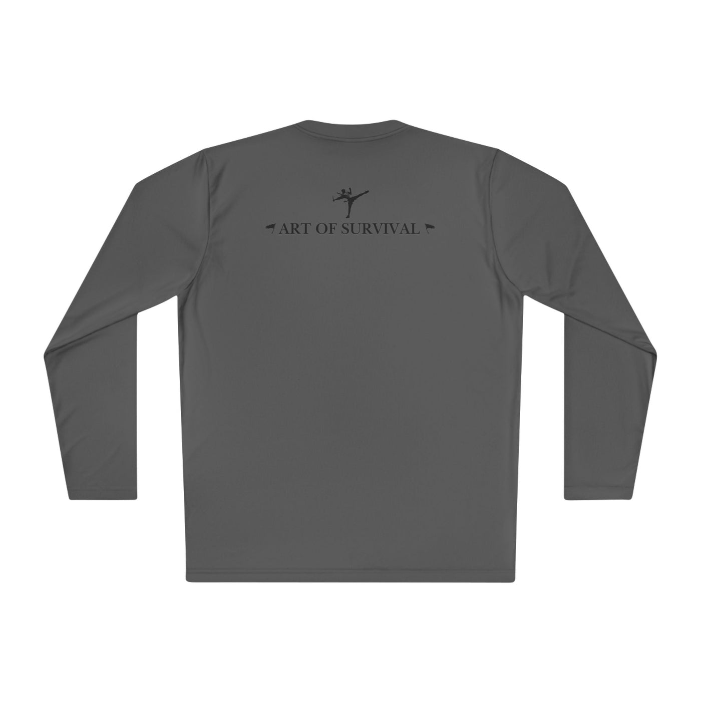 Long Sleeve Tee - "The Art of Survival" Fitness - Martial Arts - Activewear - Fist Design
