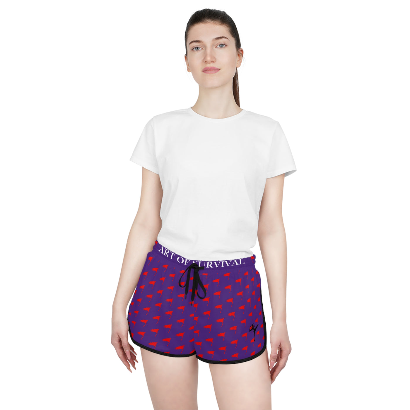 The Art of Survival- Flag (All Over) Logo - Fitness - Shorts