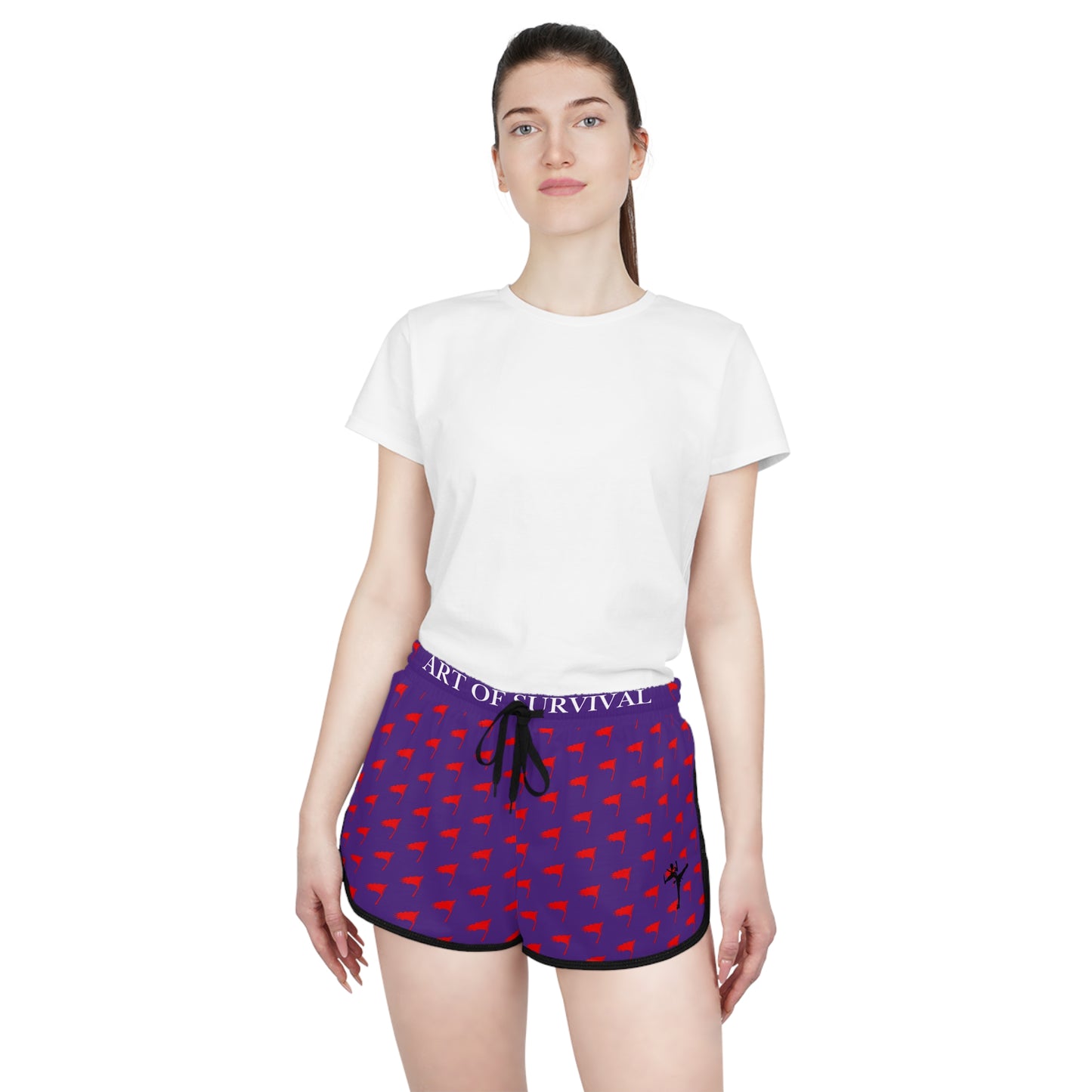 The Art of Survival- Flag (All Over) Logo - Fitness - Shorts