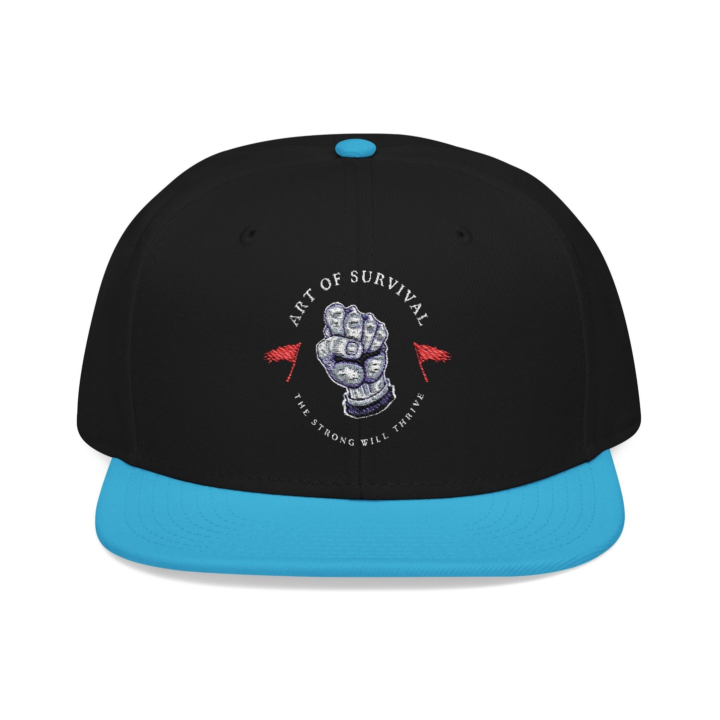 Snapback Cap - The Art of Survival Martial Arts Logo - Health & Fitness Lifestyle Brand
