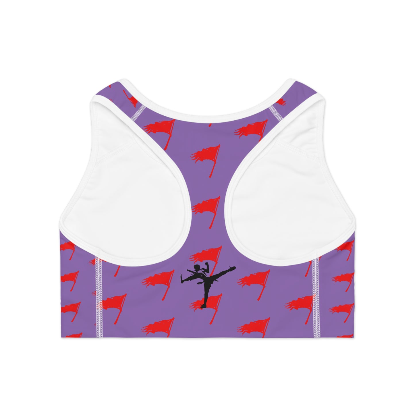 Sports Bra - The Art of Survival- Flag (All Over) Logo - Fitness - Brand