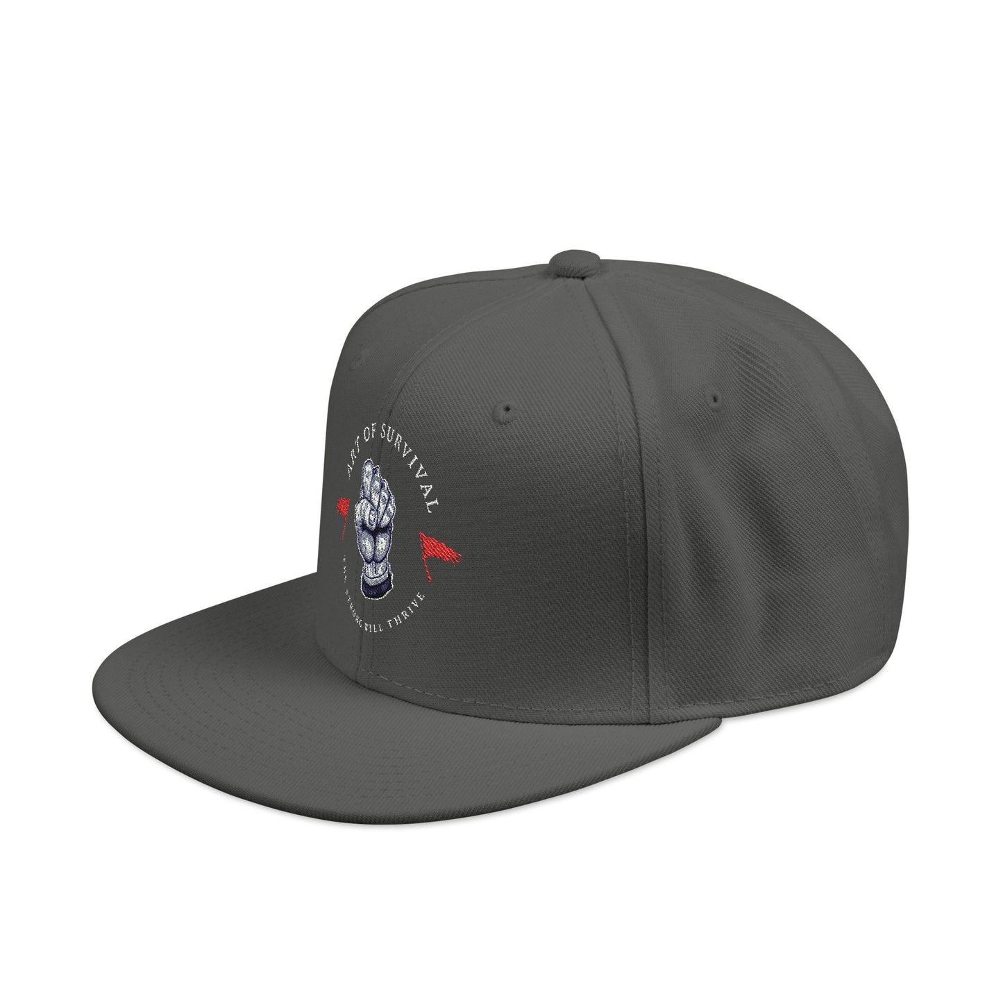 Snapback Cap - The Art of Survival Martial Arts Logo - Health & Fitness Lifestyle Brand