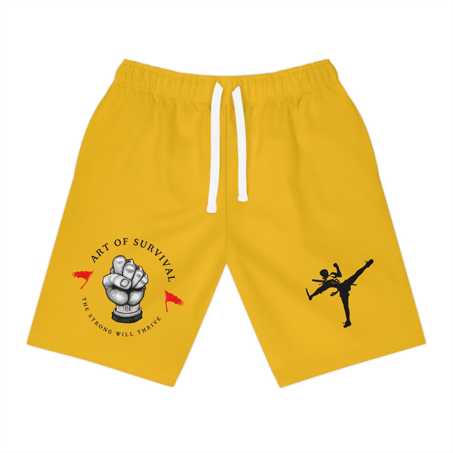 Athletic Shorts - The Art of Survival - Martial Arts and Fitness Lifestyle Brand