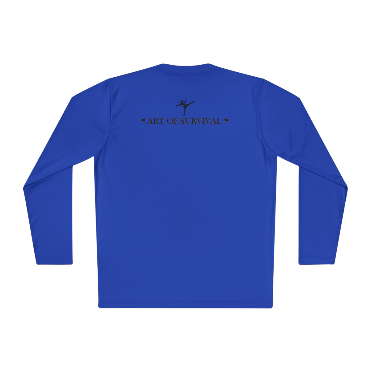 Long Sleeve Tee - "The Art of Survival" Fitness - Martial Arts - Activewear - Fist Design