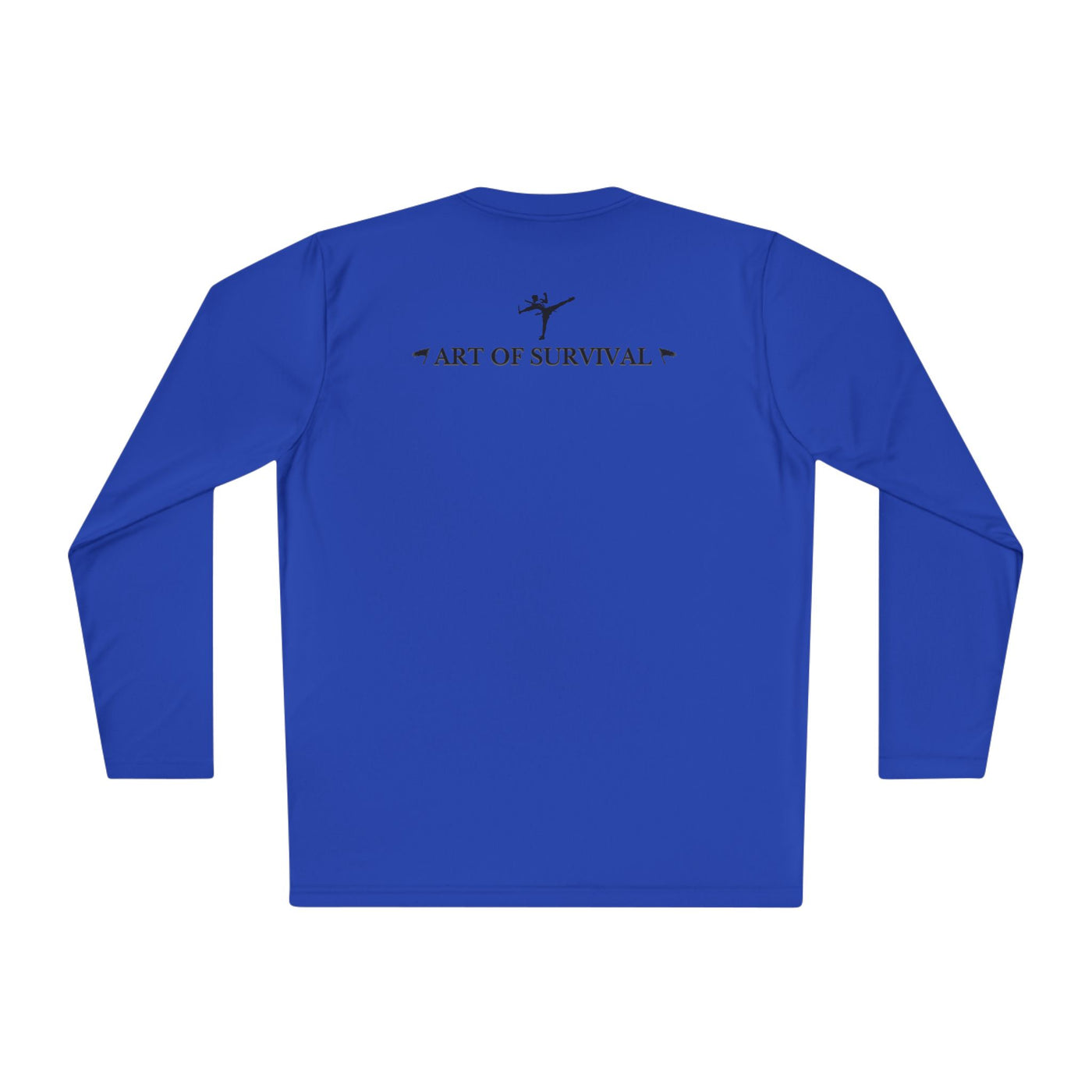 Long Sleeve Tee - "The Art of Survival" Fitness - Martial Arts - Activewear - Fist Design