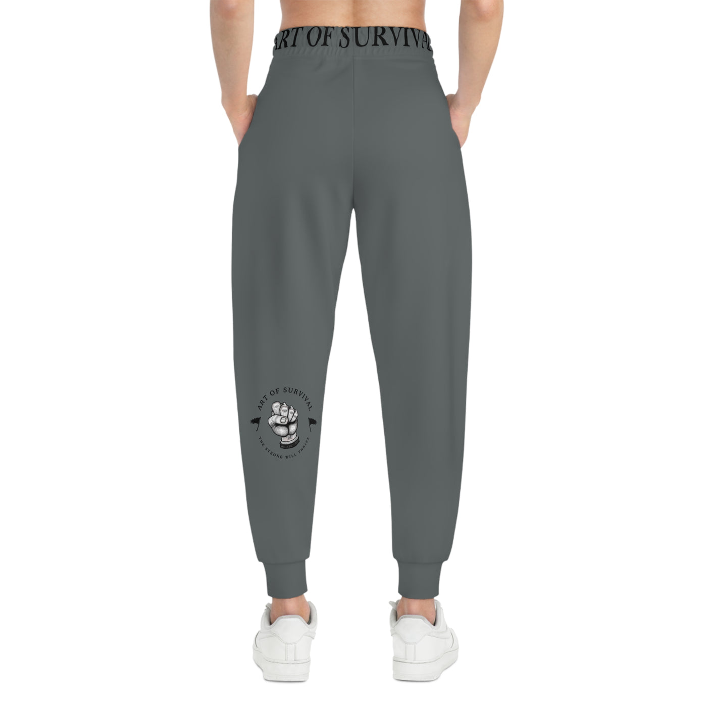 Athletic Joggers -Art of Survival - Fist Logo - Fitness Apperal