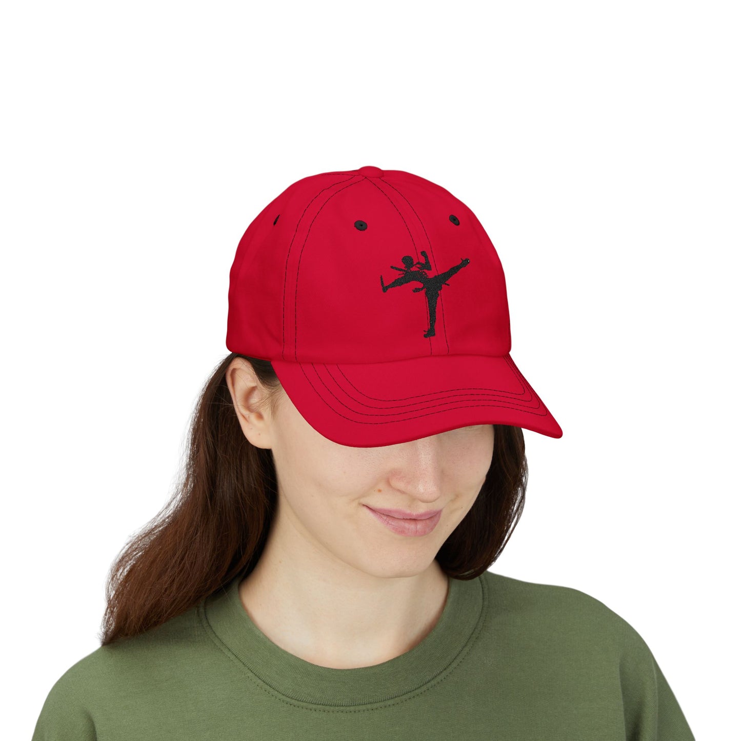 Classic Dad Cap with Dancer Design – Casual Hat for Dance Lovers, Perfect Gift for Dancers, Birthdays, and Celebrations