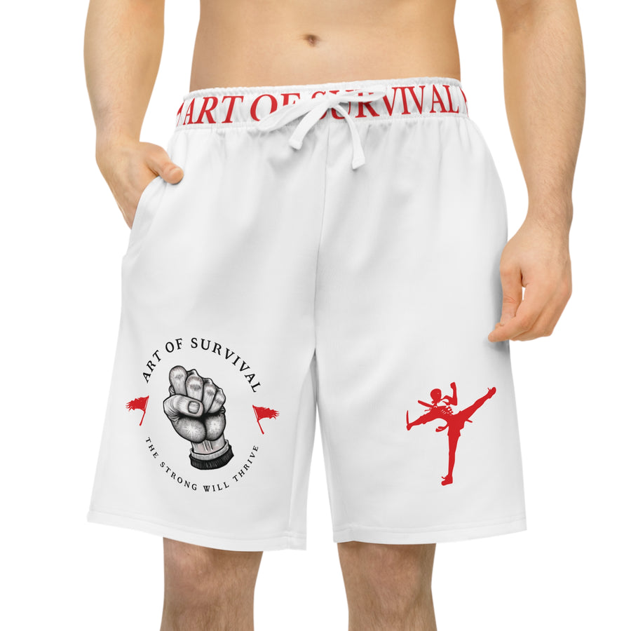 Athletic Shorts - The Art of Survival - Martial Arts and Fitness Lifestyle Brand