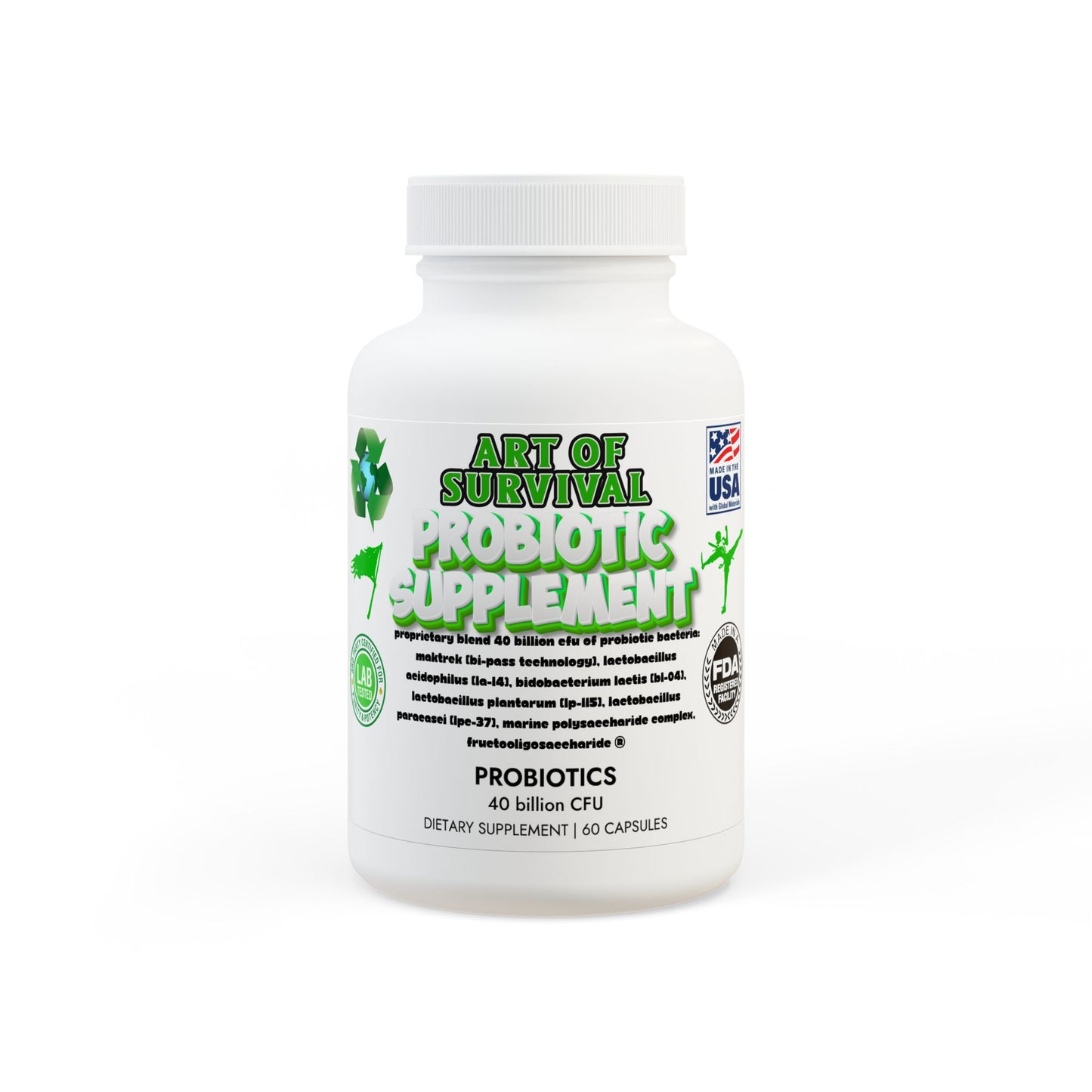 Probiotics Supplement (60 Capsules)