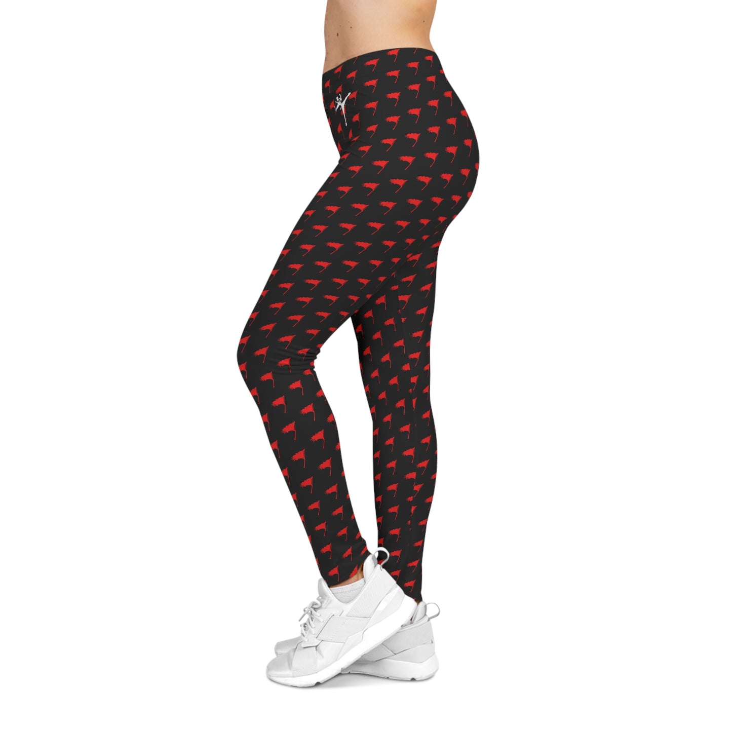 Leggings - The Art of Survival - Flag (All Over) Logo - Fitness Apparel