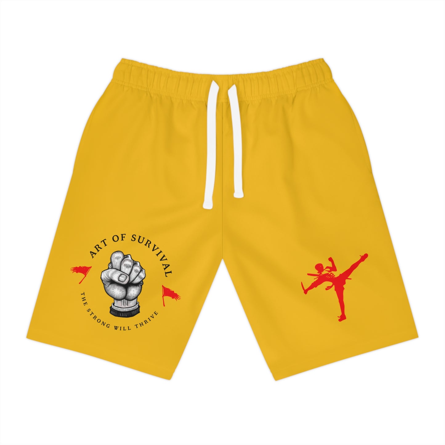 Athletic Shorts - The Art of Survival - Martial Arts and Fitness Lifestyle Brand