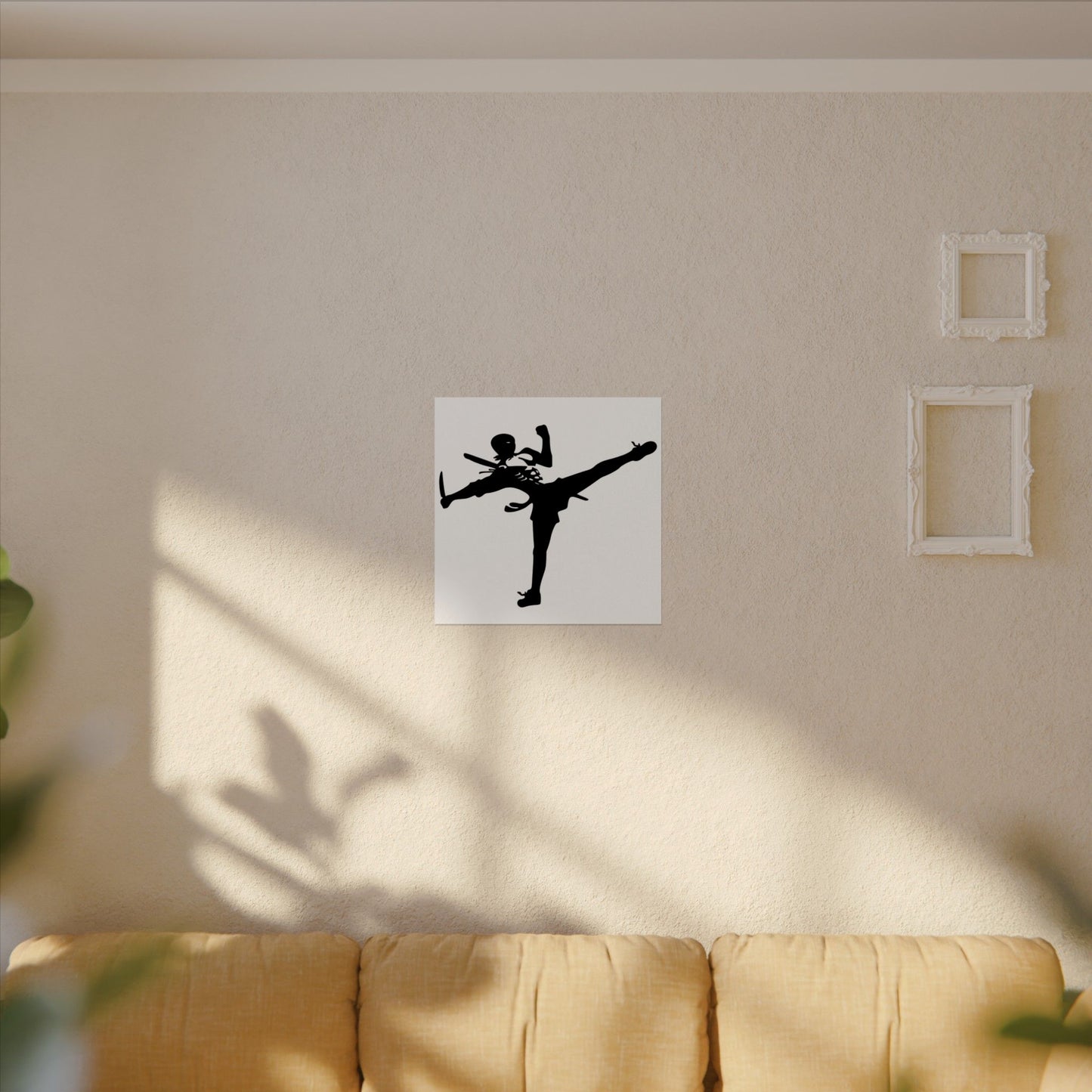 Art of Survival "Ninja-Man" Textured Watercolor Matte Posters