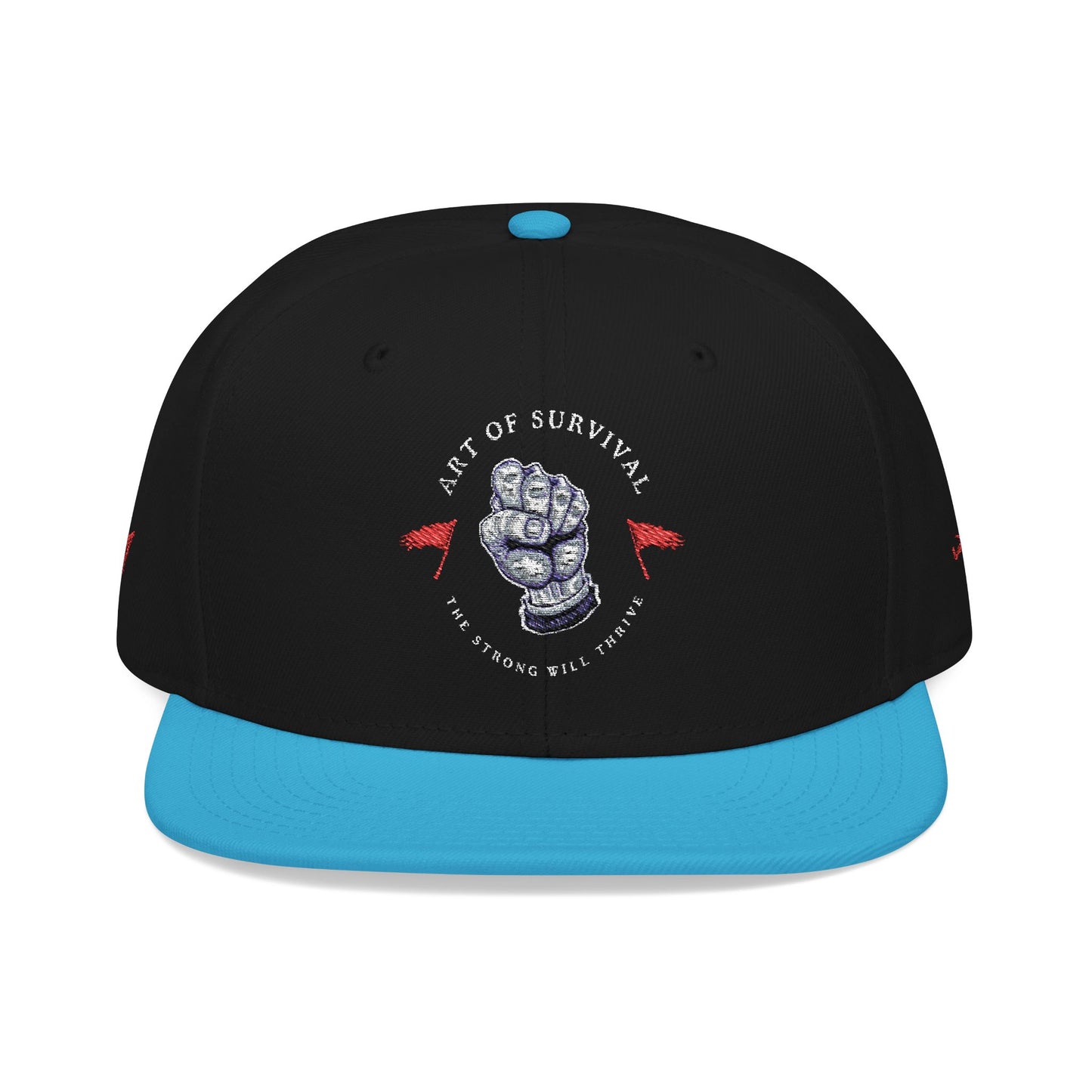 Snapback Cap - The Art of Survival Martial Arts Logo - Health & Fitness Lifestyle Brand