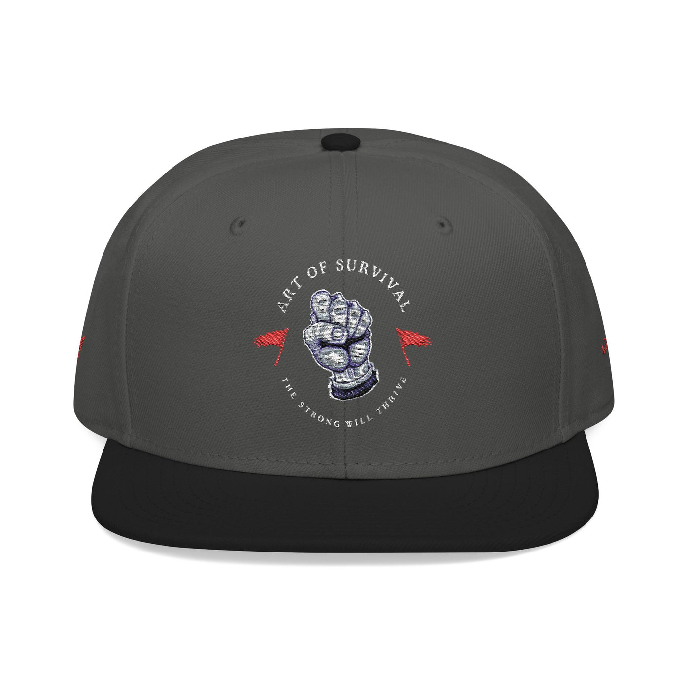 Snapback Cap - The Art of Survival Martial Arts Logo - Health & Fitness Lifestyle Brand