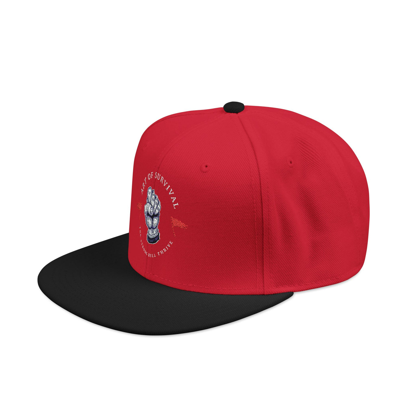 Snapback Cap - The Art of Survival Martial Arts Logo - Health & Fitness Lifestyle Brand