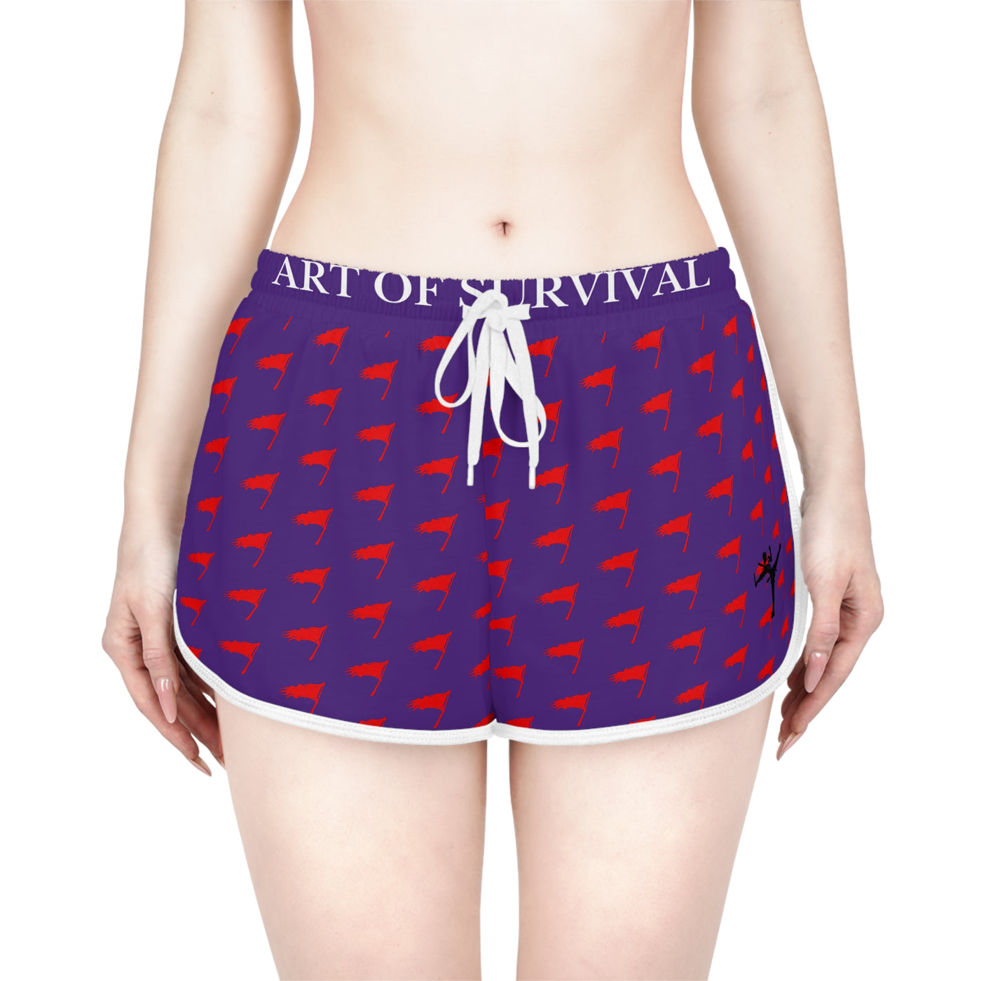 The Art of Survival- Flag (All Over) Logo - Fitness - Shorts