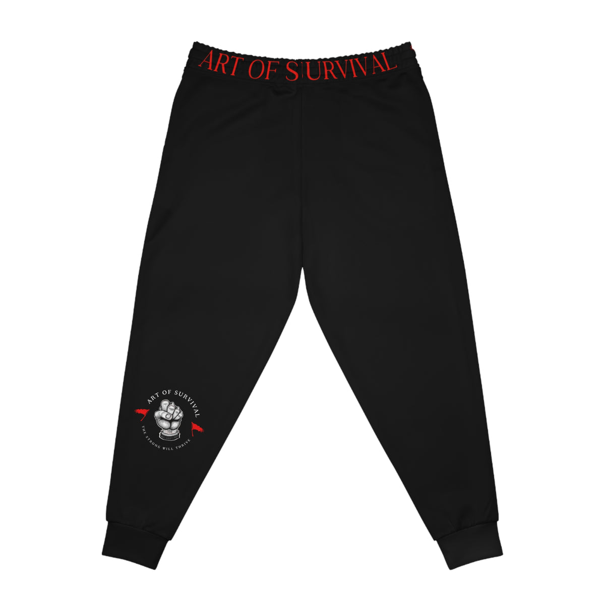 Joggers - Art of Survival - Limited Addition {Since the Beginning} Logo (w/ Fist Symbol) - Fitness Appeal