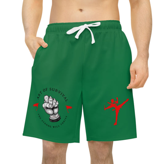 Athletic Shorts - The Art of Survival - Martial Arts and Fitness Lifestyle Brand