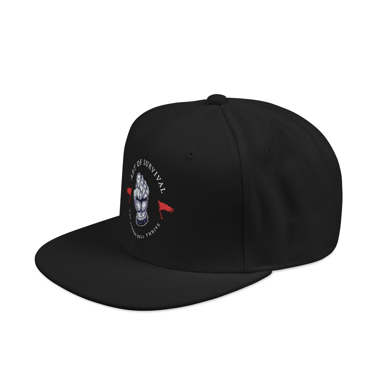 Snapback Cap - The Art of Survival Martial Arts Logo - Health & Fitness Lifestyle Brand