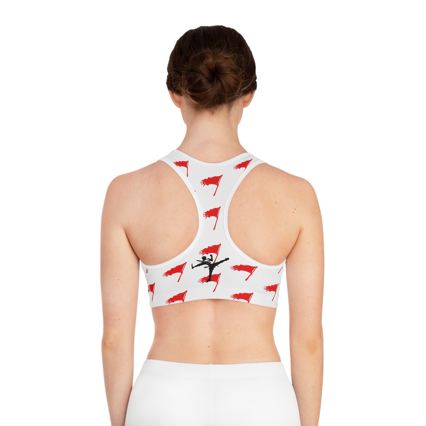 Sports Bra - The Art of Survival - Flag (All Over) Logo - Fitness - Brand