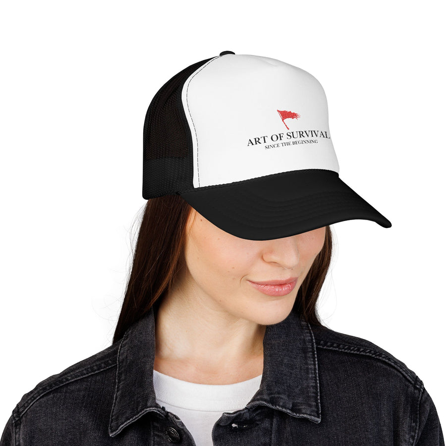 Trucker Hat - The Art of Survival Limited Addition {Since the Begging} Logo - Embroidered Fitness Cap