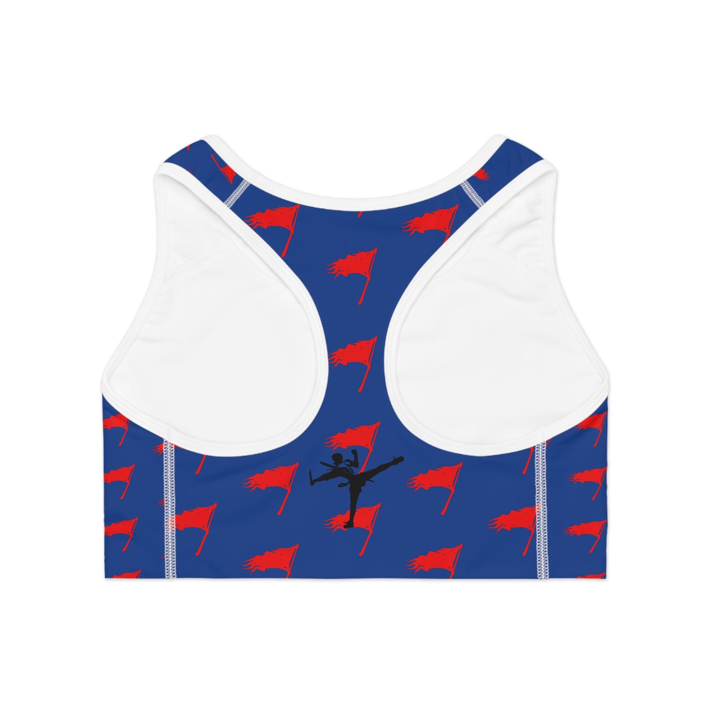 Sports Bra - The Art of Survival- Flag (All Over) Logo - Fitness - Brand