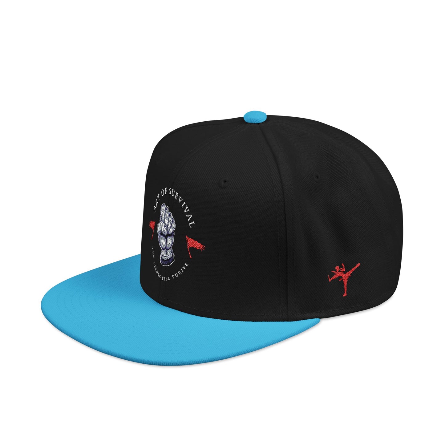 Snapback Cap - The Art of Survival Martial Arts Logo - Health & Fitness Lifestyle Brand