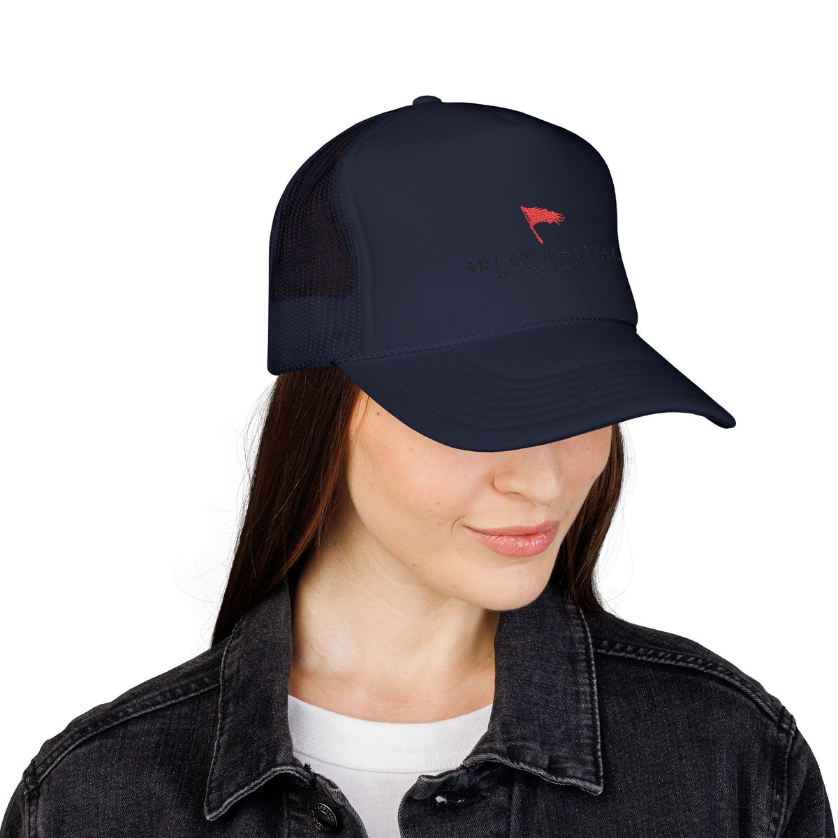 Trucker Hat - The Art of Survival Limited Addition {Since the Begging} Logo - Embroidered Fitness Cap