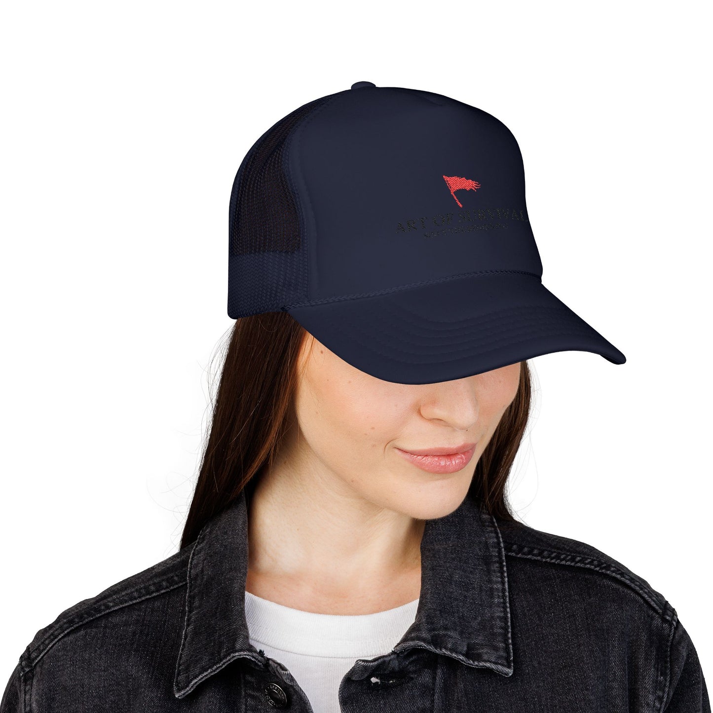 Trucker Hat - The Art of Survival Limited Addition {Since the Begging} Logo - Embroidered Fitness Cap