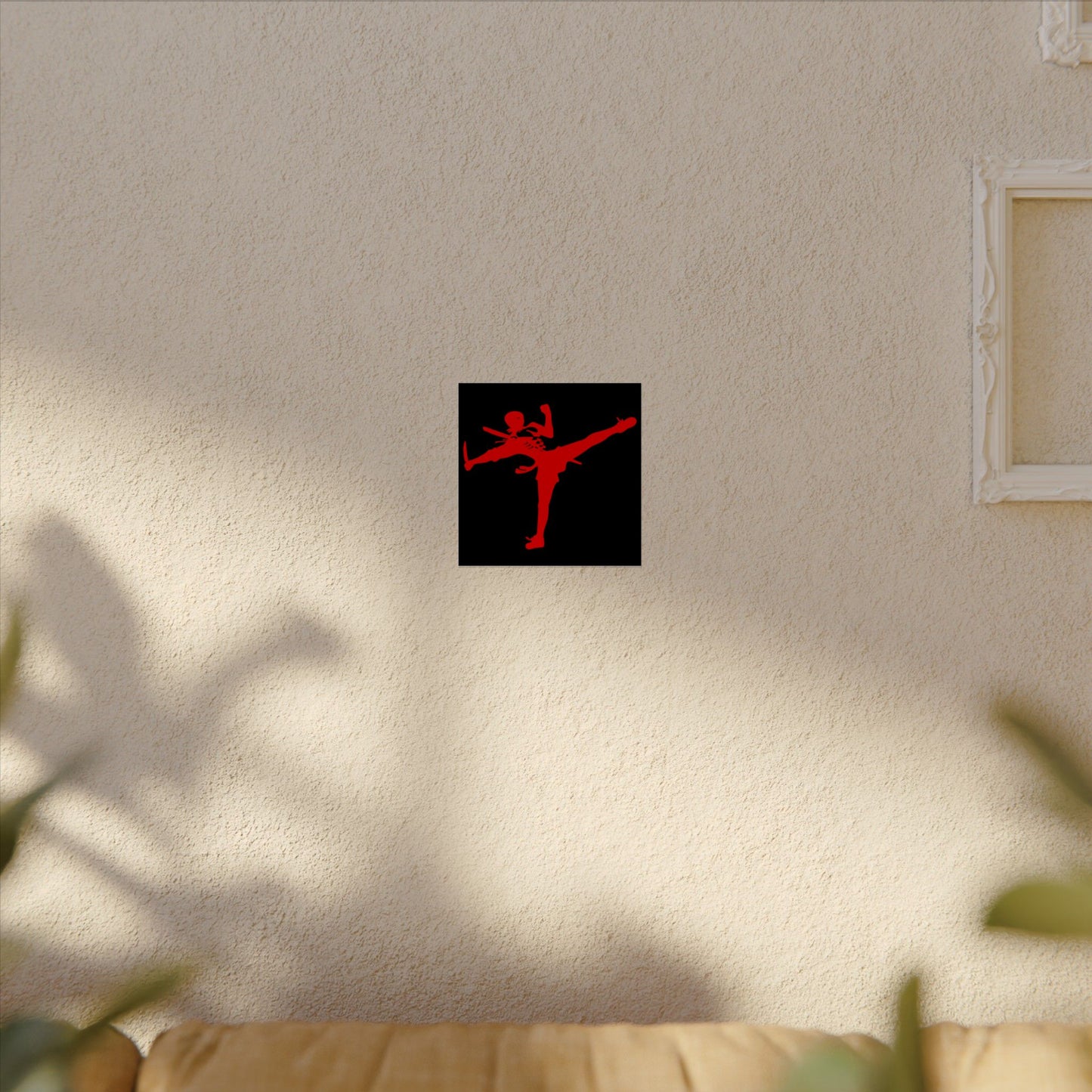 Art of Survival "Ninja-man" Textured Watercolor Matte Posters