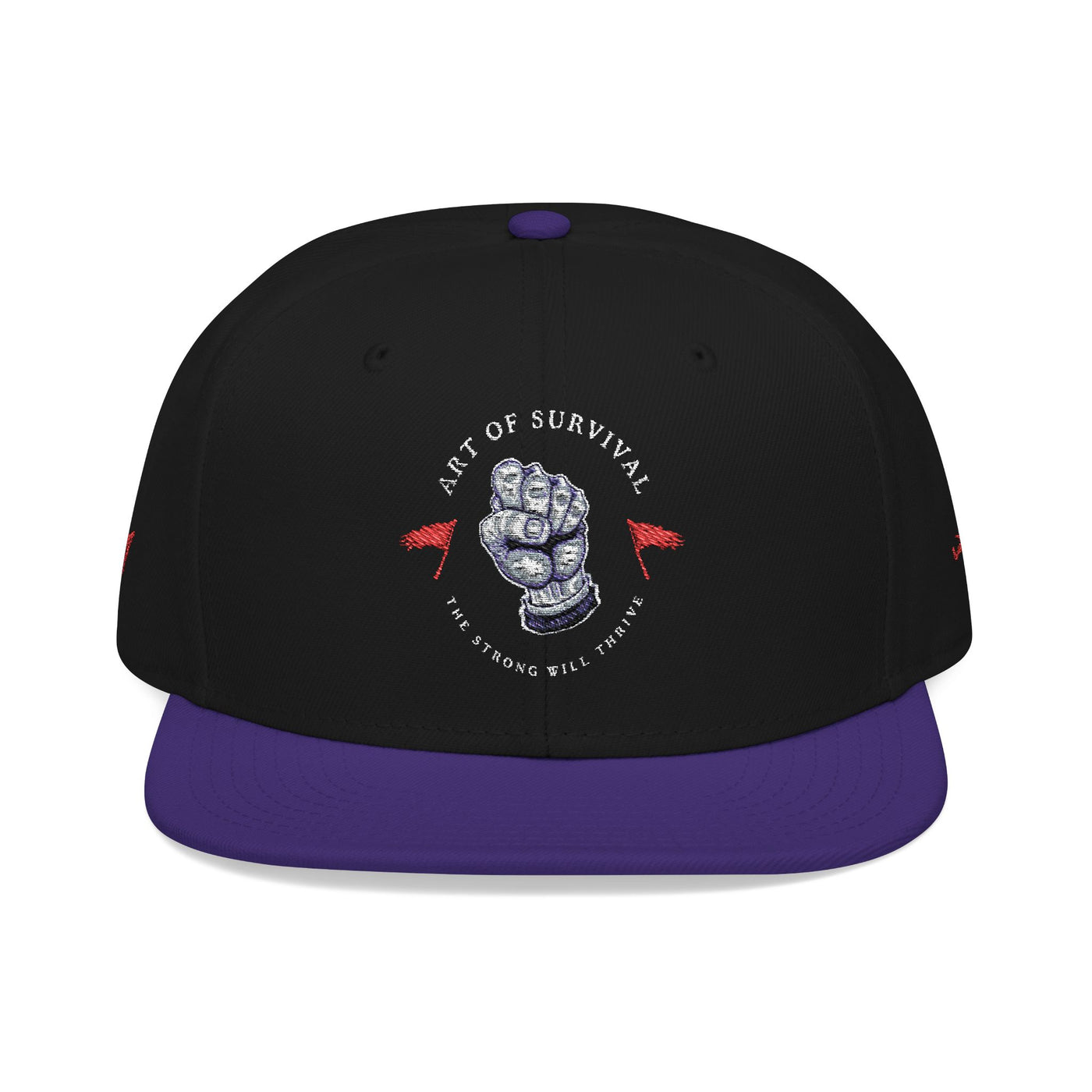 Snapback Cap - The Art of Survival Martial Arts Logo - Health & Fitness Lifestyle Brand