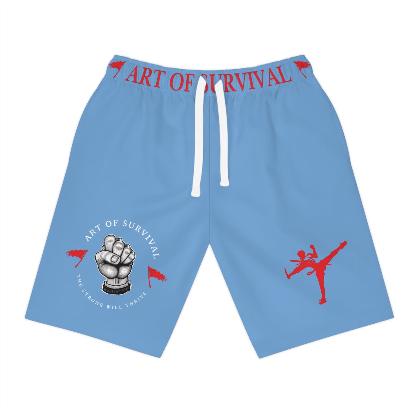 Athletic Shorts - The Art of Survival - Martial Arts and Fitness Lifestyle Brand