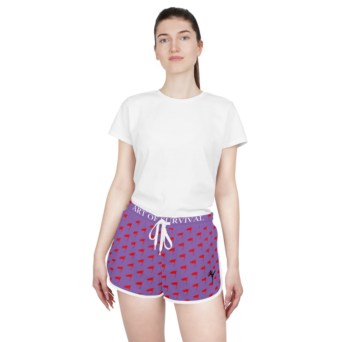 The Art of Survival- Flag (All Over) Logo - Fitness - Shorts