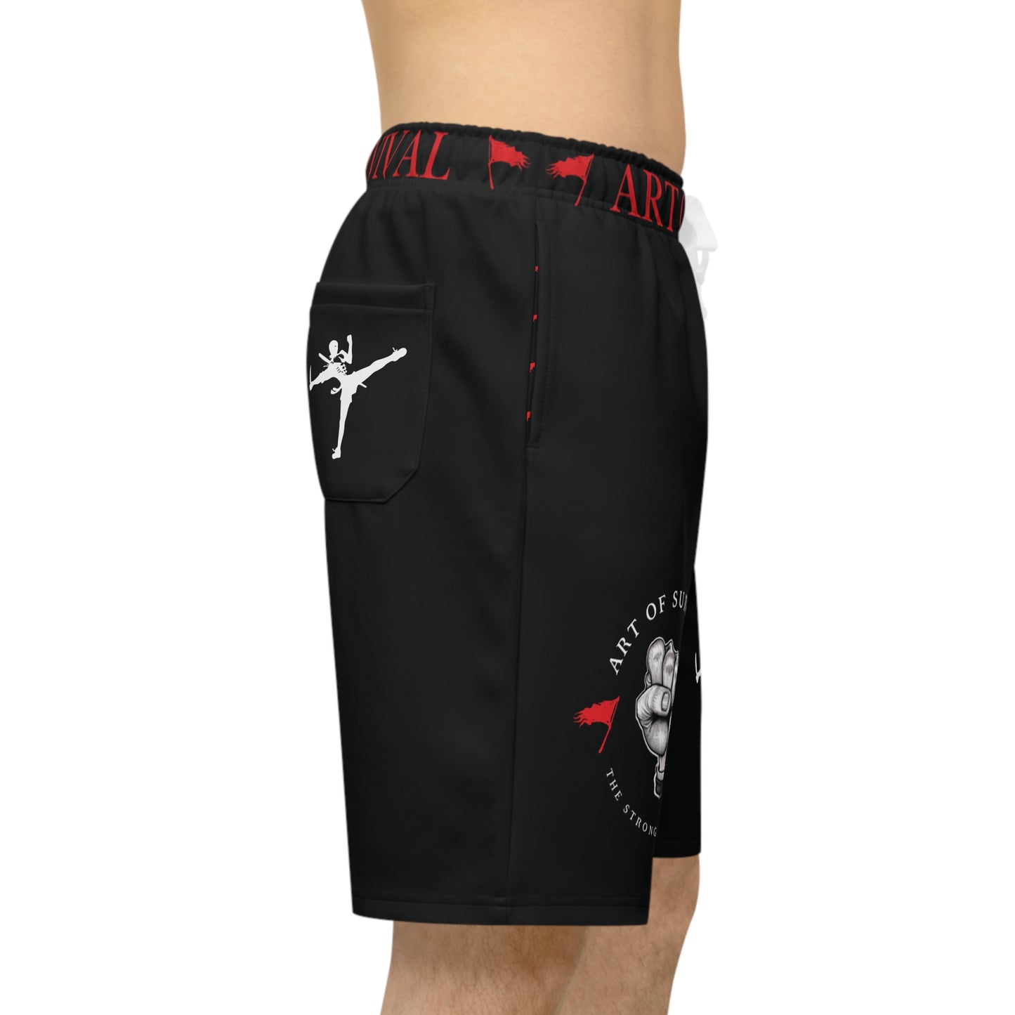 Athletic Shorts - The Art of Survival - Martial Arts and Fitness Lifestyle Brand