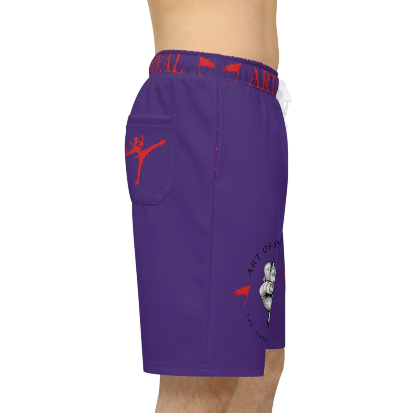 Athletic Shorts - The Art of Survival - Martial Arts and Fitness Lifestyle Brand