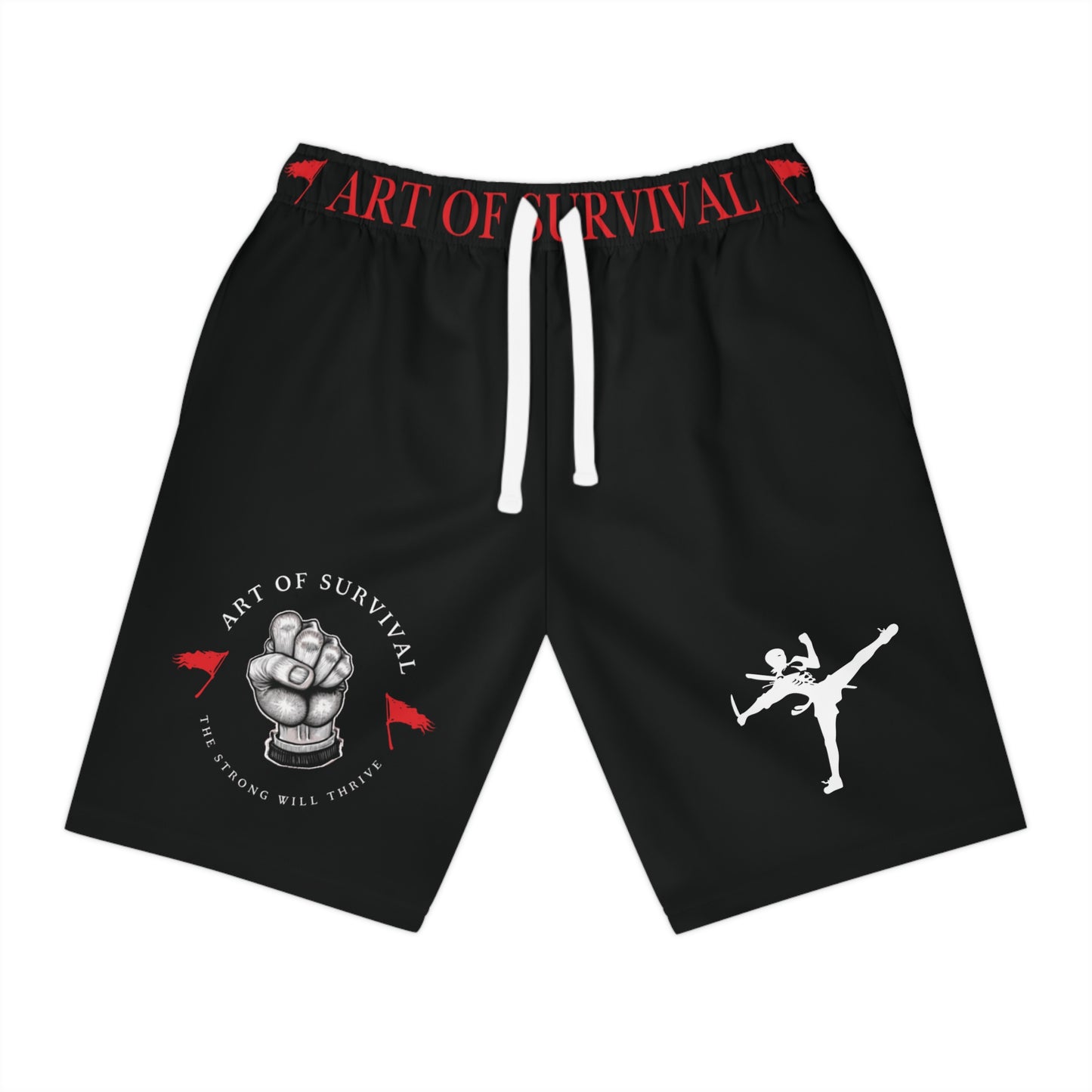 Athletic Shorts - The Art of Survival - Martial Arts and Fitness Lifestyle Brand